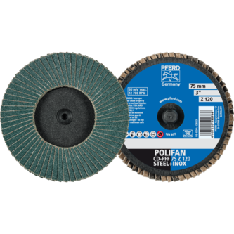PFERD COMBIDISC-Schleifwerkzeuge CDR PFF 75 Z 120
