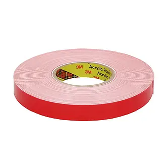3M Acrylic Foam doppelseitiges Klebeband 4225F, weiß, 3.18 mm, 590 mm x 27.5 m