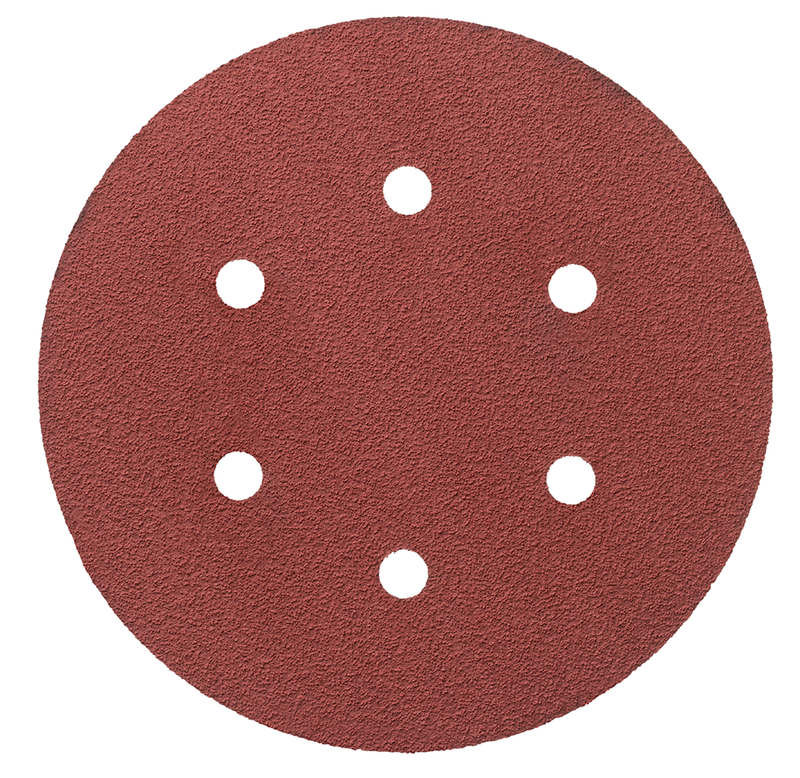 3M Cubitron II Hookit Gewebeschleifscheibe 947A, 150 mm, 80+, 6-fach gelocht