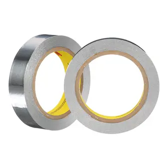 3M Aluminiumklebeband 431, Silber, 25 mm x 55 m, 0.09 mm