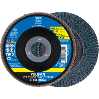 PFERD POLIFAN-Fächerscheiben PFC 115 Z 60 Z-START