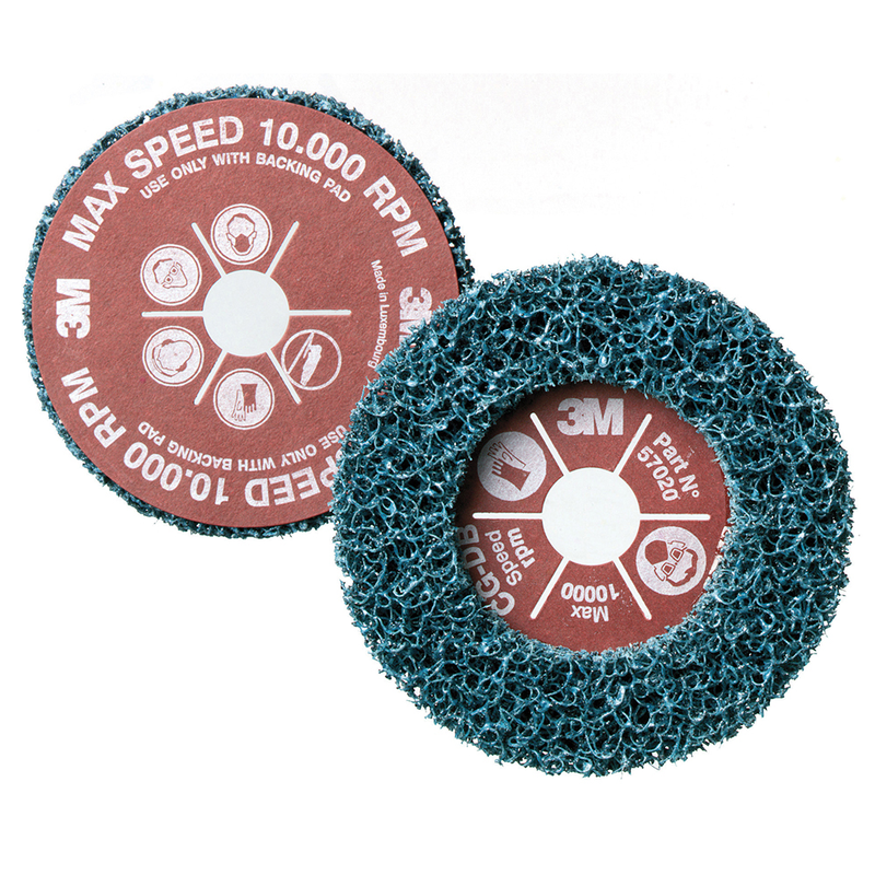 Scotch-Brite Grobreinigungsscheibe CG-DB, 115 mm x 22 mm, S XCRS