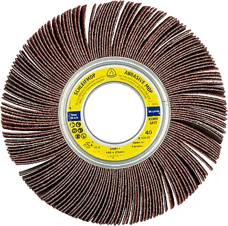 Klingspor - SM 611 Schleifmopräder LS 309 X, 165 x 30 x 43,1 mm Korn 120