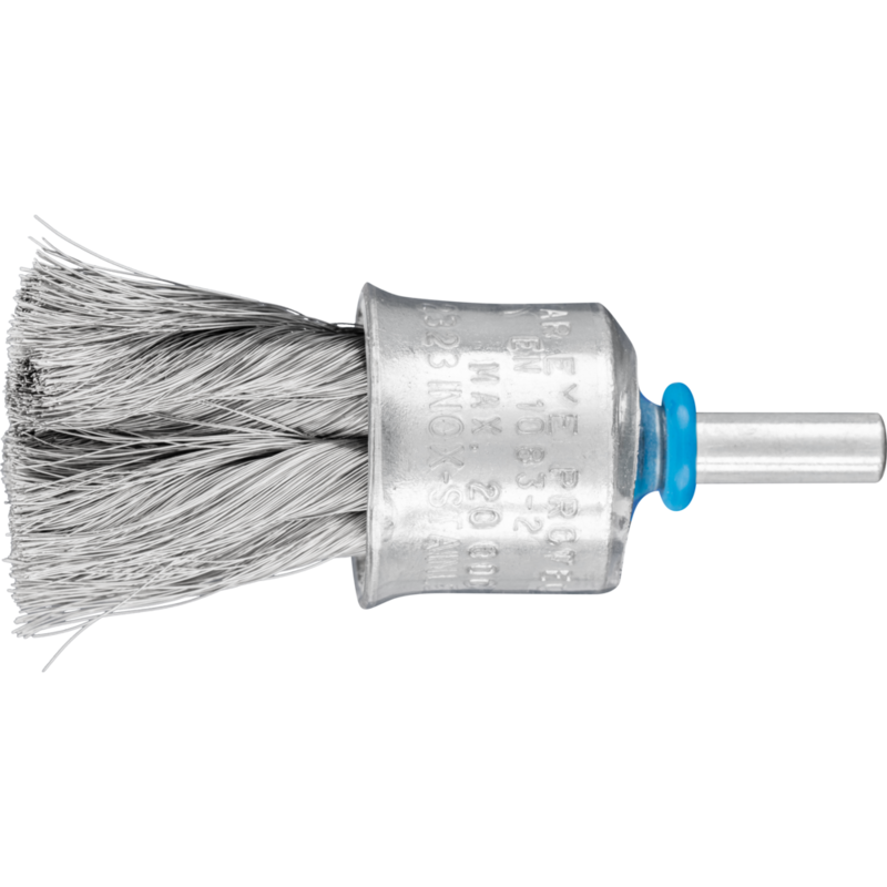 PFERD Pinselbürsten mit Schaft PBG 2323/6 INOX 0,15