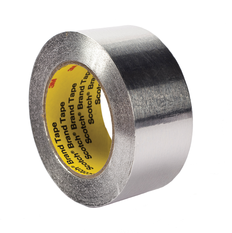 3M Aluminiumklebeband 425, Silber, 25 mm x 55 m, 0.12 mm, 36 Roll/Case