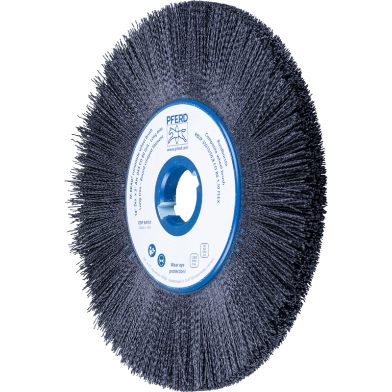 PFERD Bürsten mit Plastikkörper RBUP 35013/50,8 CO 80 1,10 FLEX