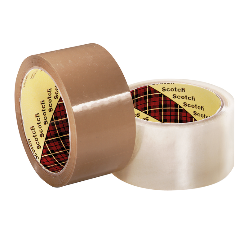 Scotch Hochleistungs-Verpackungsklebeband 3739, Transparent, 48 mm x 990 m
