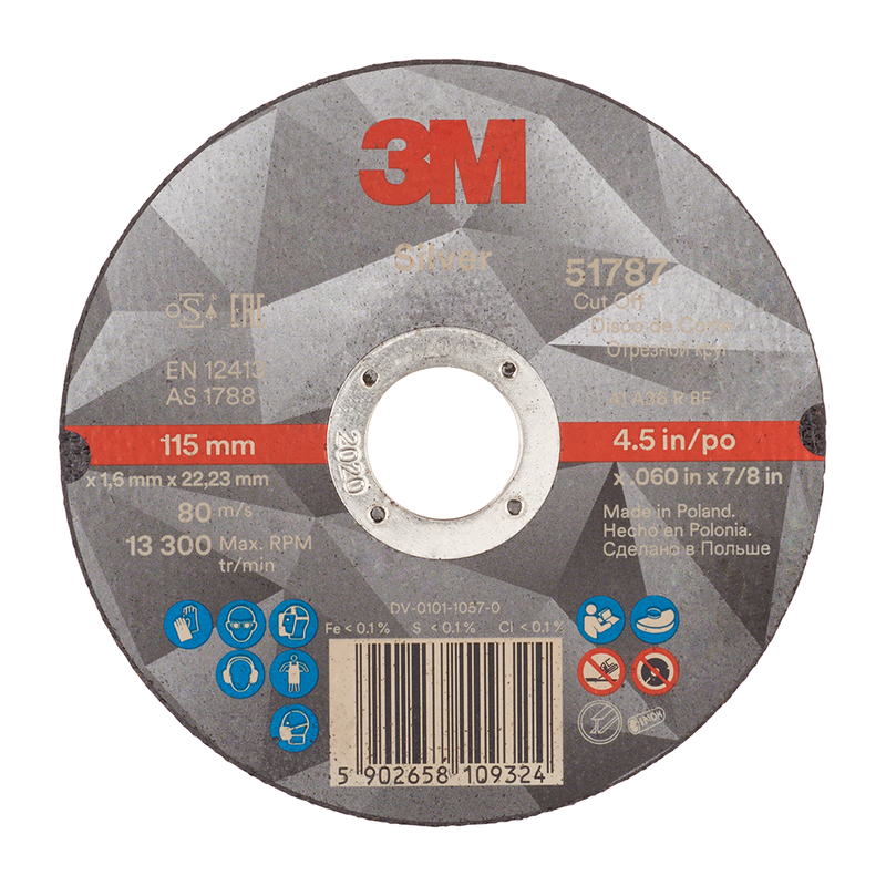 3M Silver Trennscheibe, T41, 115 mm x 1,6 mm x 22 mm