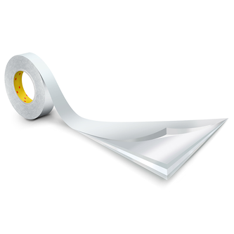 3M Repositionierbar und Wiederlösbar Doppelseitiges Klebeband 9416, Weiß, 1/2 in x 72 yd, 2.6 mil