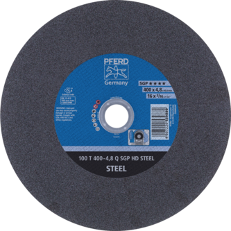 PFERD HEAVY DUTY SGP bis ? 2000 mm 100 T 400-4,8 Q SGP HD STEEL/40,0