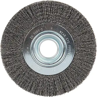 Klingspor - BR 600 W Rundbürste gewellt, 200 x 25 x 32 mm 0,3 Stahl