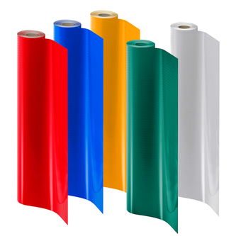 3M Kfz-Warnmarkierung 823i, Rot/Weiß, Linksweisend, 1220 mm x 45,7 m