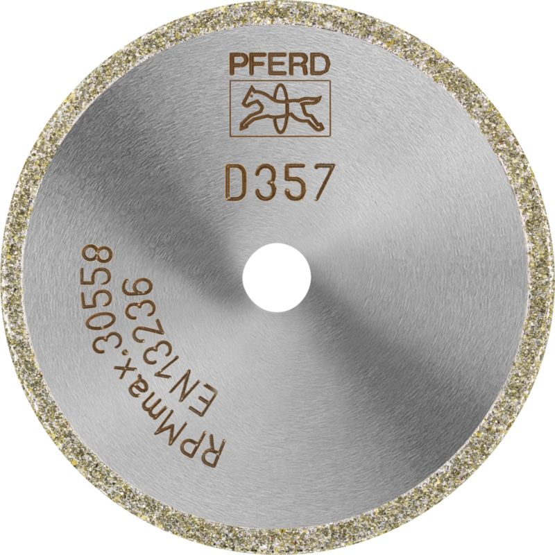 PFERD Dia.- und CBN-Trennwerkzeuge Galvanik D1A1R 50-2-10 D 357 GAD