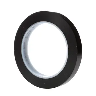 3M Weich-PVC-Klebeband 471, Schwarz, 12 mm x 33 m, 0.14 mm