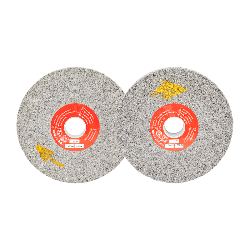 Scotch-Brite EX3 Entgratungs-Kompaktscheibe X3-WL, 203 mm x 609,6 mm x 75 mm, 9S FIN