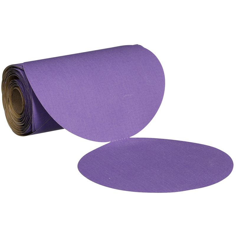 3M Cubitron II Stikit Papierscheibenrolle 732U, 320+ C-weight, 152 mm x NH, Die 600Z, 100 Discs/Roll, 4 Rolls/Case