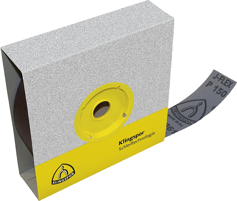 Klingspor - KL 361 JF Schleifrolle, 40 x 25000 mm Korn 220