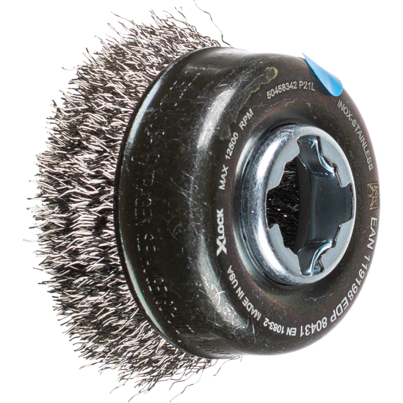 PFERD Topfbürsten mit Gewinde POS TBU 60/X-LOCK INOX 0,30