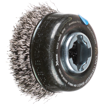 PFERD Topfbürsten mit Gewinde POS TBU 60/X-LOCK INOX 0,30