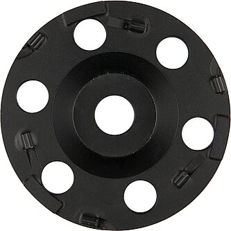 Klingspor - DS 900PKD Diamantschleifteller, 180 x 5 x 22,23 mm 8 Segmente 5 x 3,5 mm, PKD - Polykristalliner Diamant