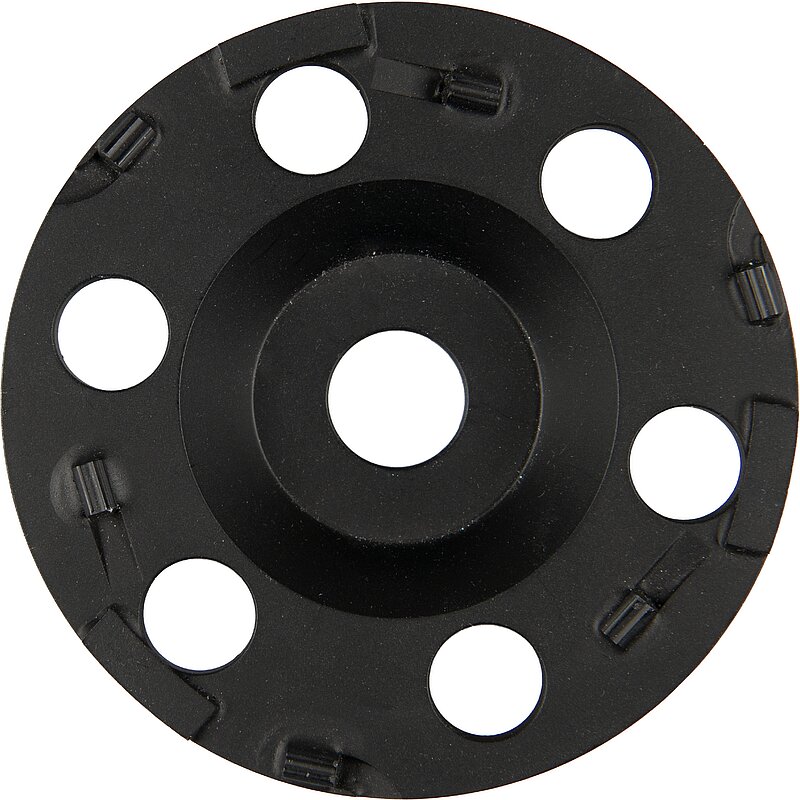 Klingspor - DS 900PKD Diamantschleifteller, 180 x 5 x 22,23 mm 8 Segmente 5 x 3,5 mm, PKD - Polykristalliner Diamant