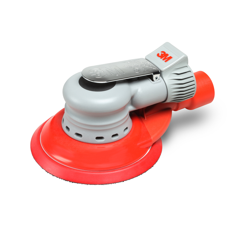 3M Einhand-Elektro-Exzenterschleifer Serie Elite, 125 mm, externe Absaugung, 2,5 mm Schleifhub, 5/16" Gewinde