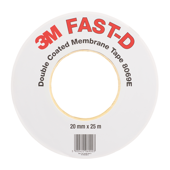 3M FAST-D Dichtband 8069E doppelseitig, 20 mm x 25 m, 0.41 mm
