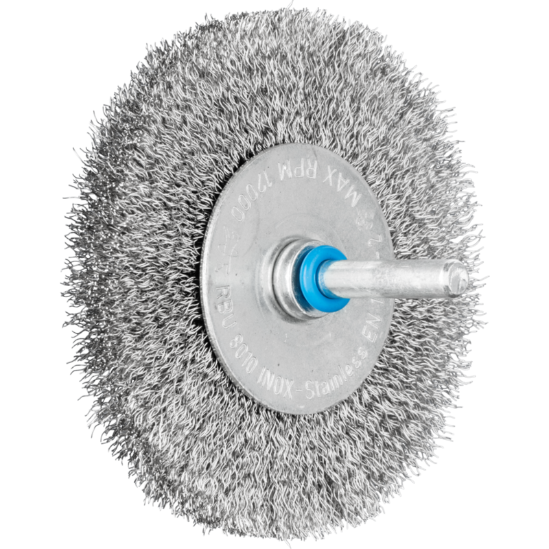 PFERD Rundbürsten mit Schaft RBU 8010/6 INOX 0,20