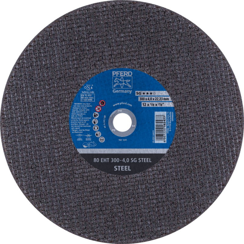 PFERD Trennscheiben 80 EHT 300-4,0 SG STEEL/22,23