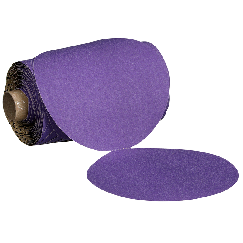 3M Cubitron II Stikit Papierscheibenrolle 732U, 240+ C-weight, 127 mm x NH, Die 500X, 100 Discs/Roll, 4 Rolls/Case