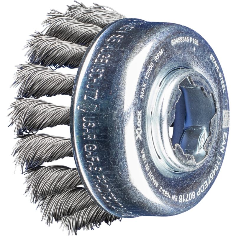 PFERD Topfbürsten mit Gewinde POS TBG 65/X-LOCK ST 0,35