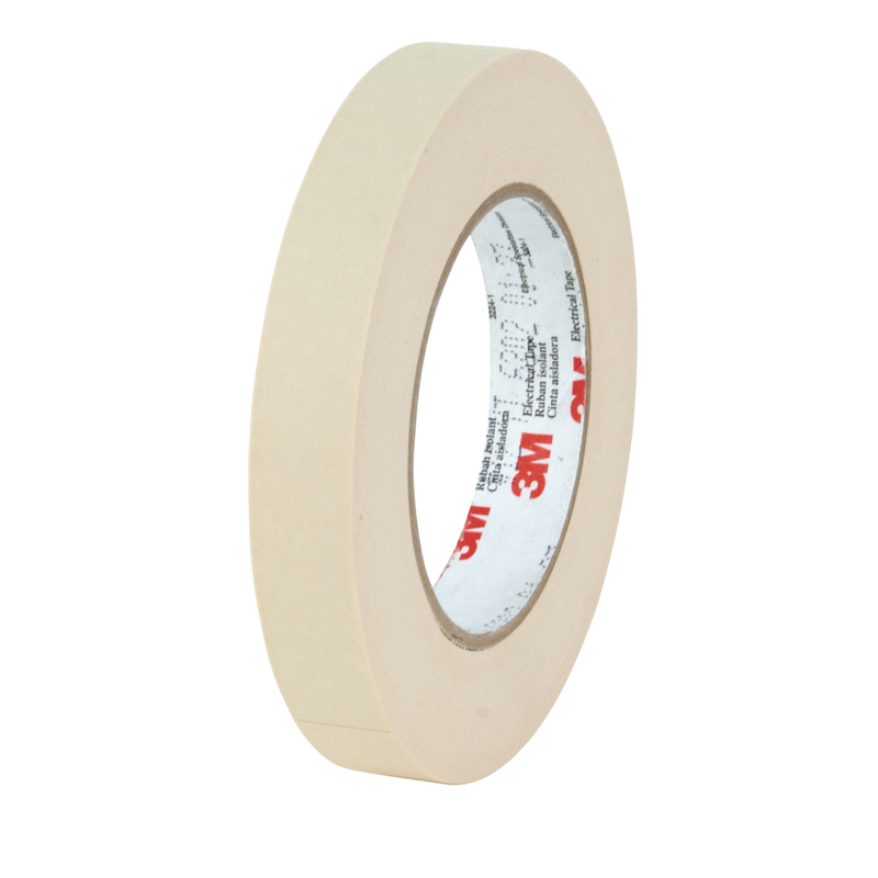 3M ET 12 Papierband, glatt, Creme, 591 mm x 55 m x 0.14 mm