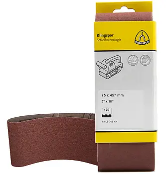Klingspor - LS 309 XH Hobschleifband, 100 x 560 mm Korn 100 F5, SB-verpackt im Reiter