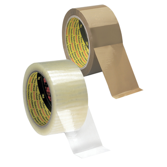 Scotch PP Verpackungsklebeband 371, Weiß, 150 mm x 990 m, 0.048 mm