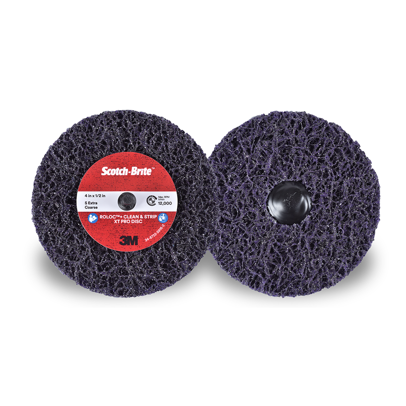 Scotch-Brite Roloc+ Grobreinigungsscheibe XT-ZR Pro, 150 mm x 13 mm x 6 mm, S XCRS