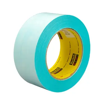 3M Spleißklebeband für fliegenden Rollenwechsel 9356, Blau, 75 mm x 55 m