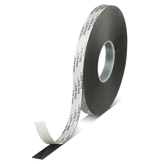 tesa ACXplus 7062 High Adhesion, 66m x 1260mm, schwarz, Abd. weiss, 500µm