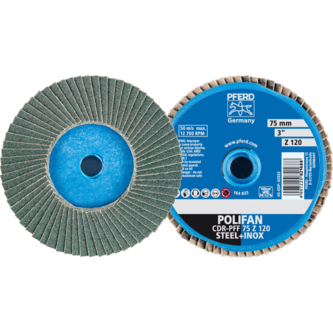 PFERD COMBIDISC-Schleifwerkzeuge CD PFF 75 Z 120