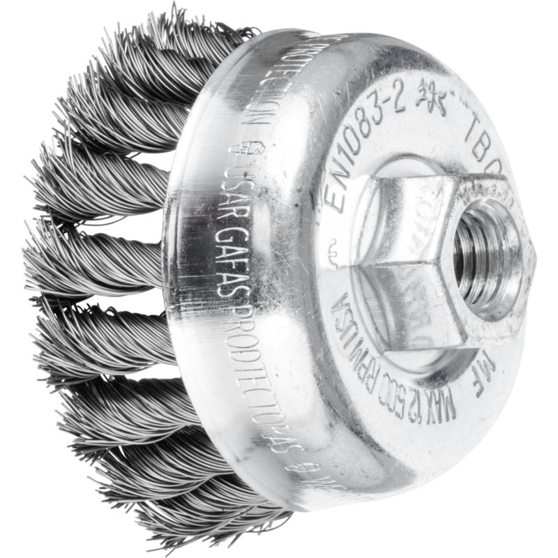 PFERD Topfbürsten mit Gewinde TBG 65/M14 ST 0,35