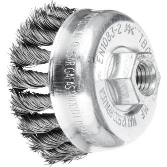 PFERD Topfbürsten mit Gewinde TBG 65/M14 ST 0,35