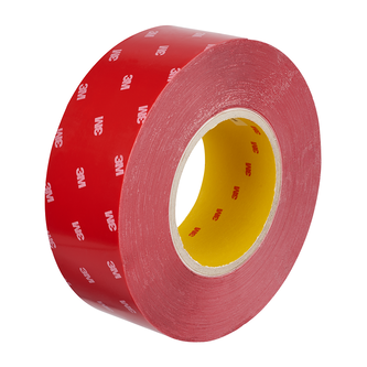 3M FAST-D Dichtband 8069E doppelseitig, Silber, 1220 mm x 50 m, 0.410 mm