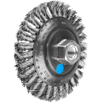 PFERD Kegelbürsten mit Gewinde POS KBG 12515/M14 INOX 0,50