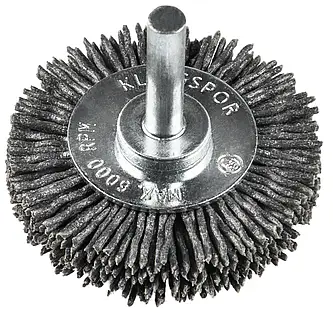Klingspor - BRS 600 P Schaftrundbürste 600 P, 50 x 9 x 6 mm Polyamid SIC Korn 320