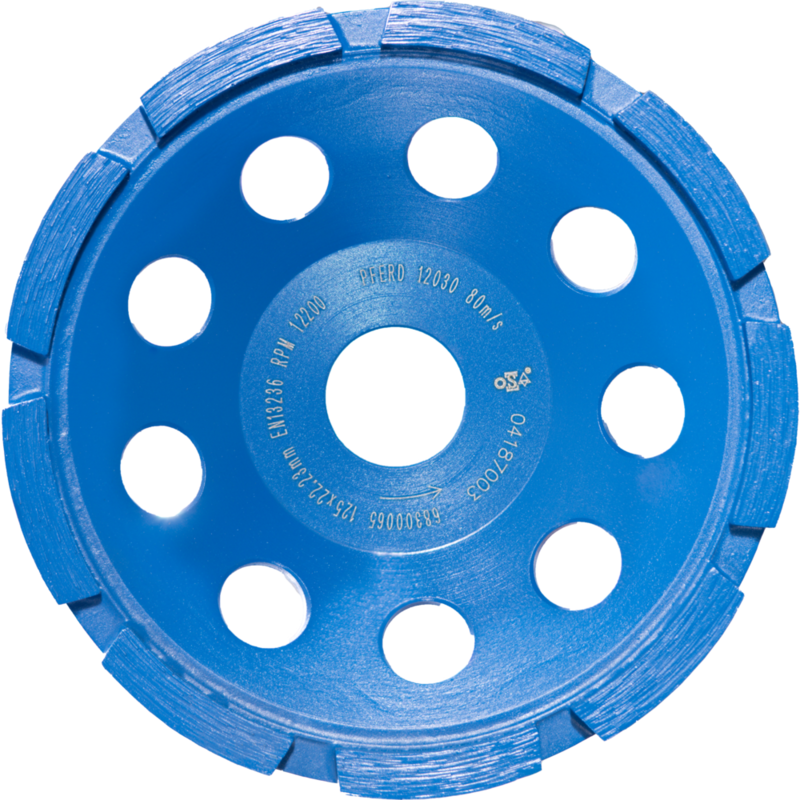 PFERD Diamantwerkzeuge für die Bauindustrie DCW 1R 125X6X22,23 PSF