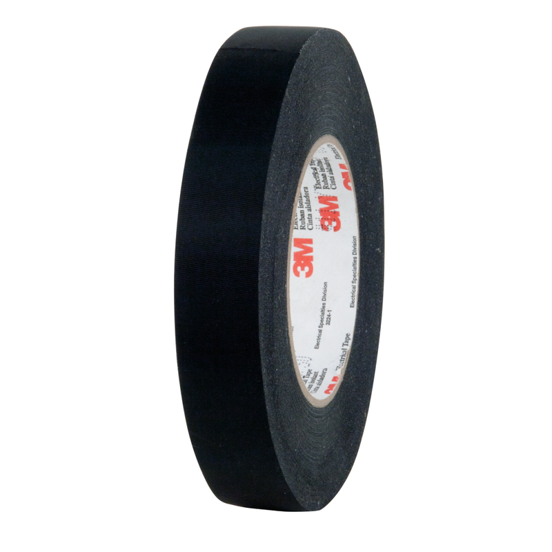 3M ET 11 Acetatgewebeband, Schwarz, 603 mm x 66 m x 0.18 mm