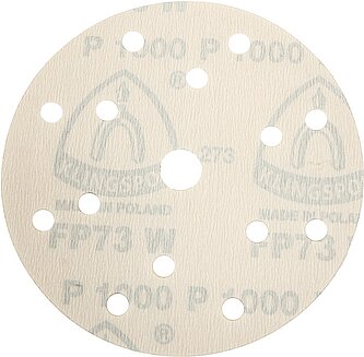 Klingspor - FP 73 WK Scheibe kletthaftend wirkstoffbeschichtet, 150 mm Korn 600 Lochform GLS47