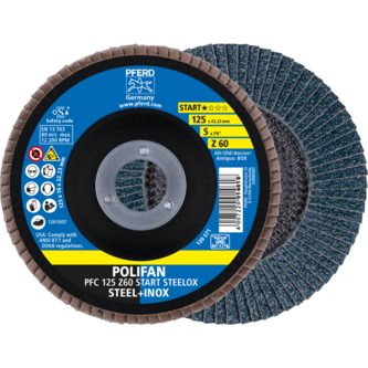 PFERD POLIFAN-Fächerscheiben PFC 125 Z 60 Z-START