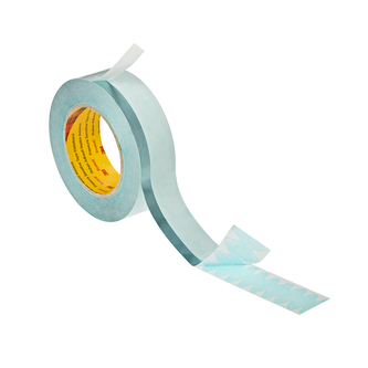 3M Wasserdispergierbares Spleißklebeband für fliegenden Rollenwechsel 9351AL, Blau, 37 mm x 33 m, 0.10 mm