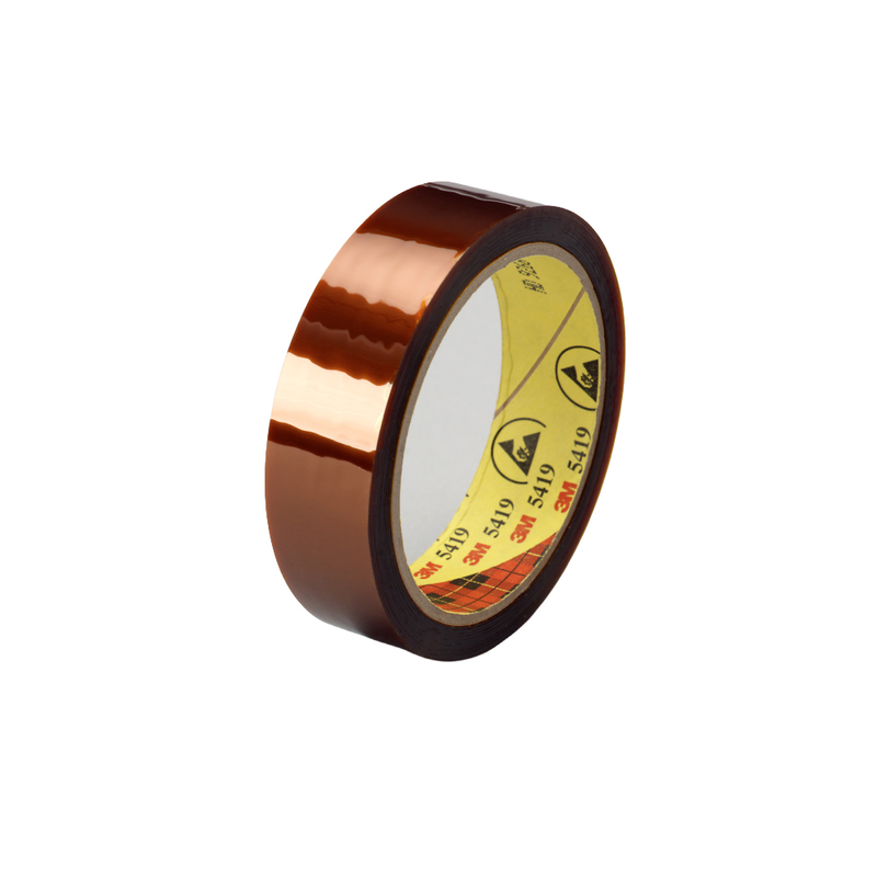 3M Hochtemperatur Polyimid Klebeband 5419, Kunststoff-Kern, Braun, 609,6 mm x 33 m, 68,58 µm