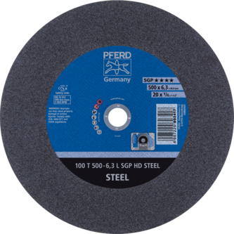 PFERD HEAVY DUTY SGP bis ? 2000 mm 100 T 500-6,3 L SGP HD STEEL/40,0